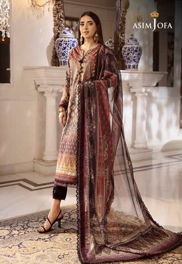 Asim Jofa AJAS-12 (3-Pcs) Asra Intermix Collection Online Shopping